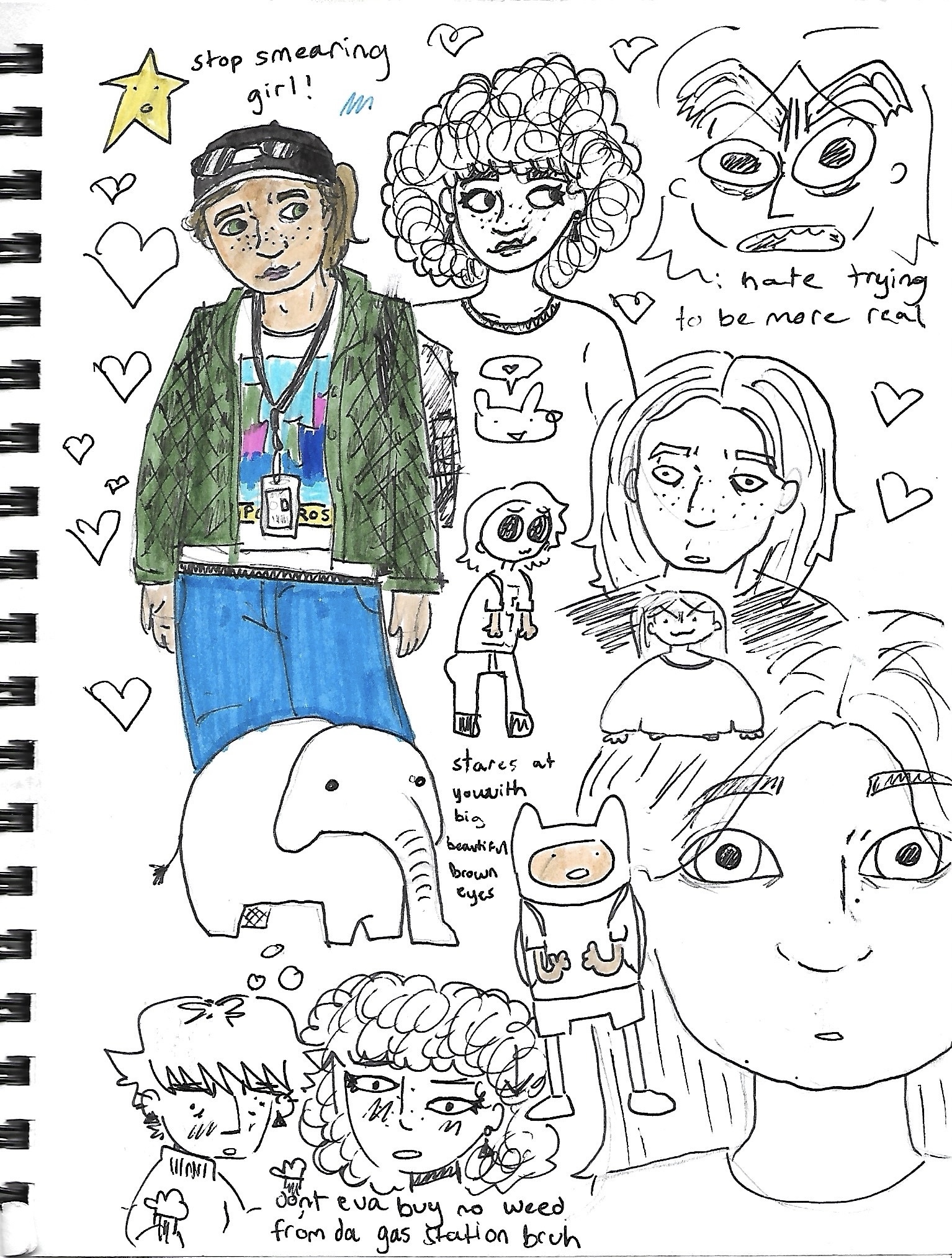 Sketchbook page 75